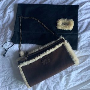 UGG Australia hand muff purse